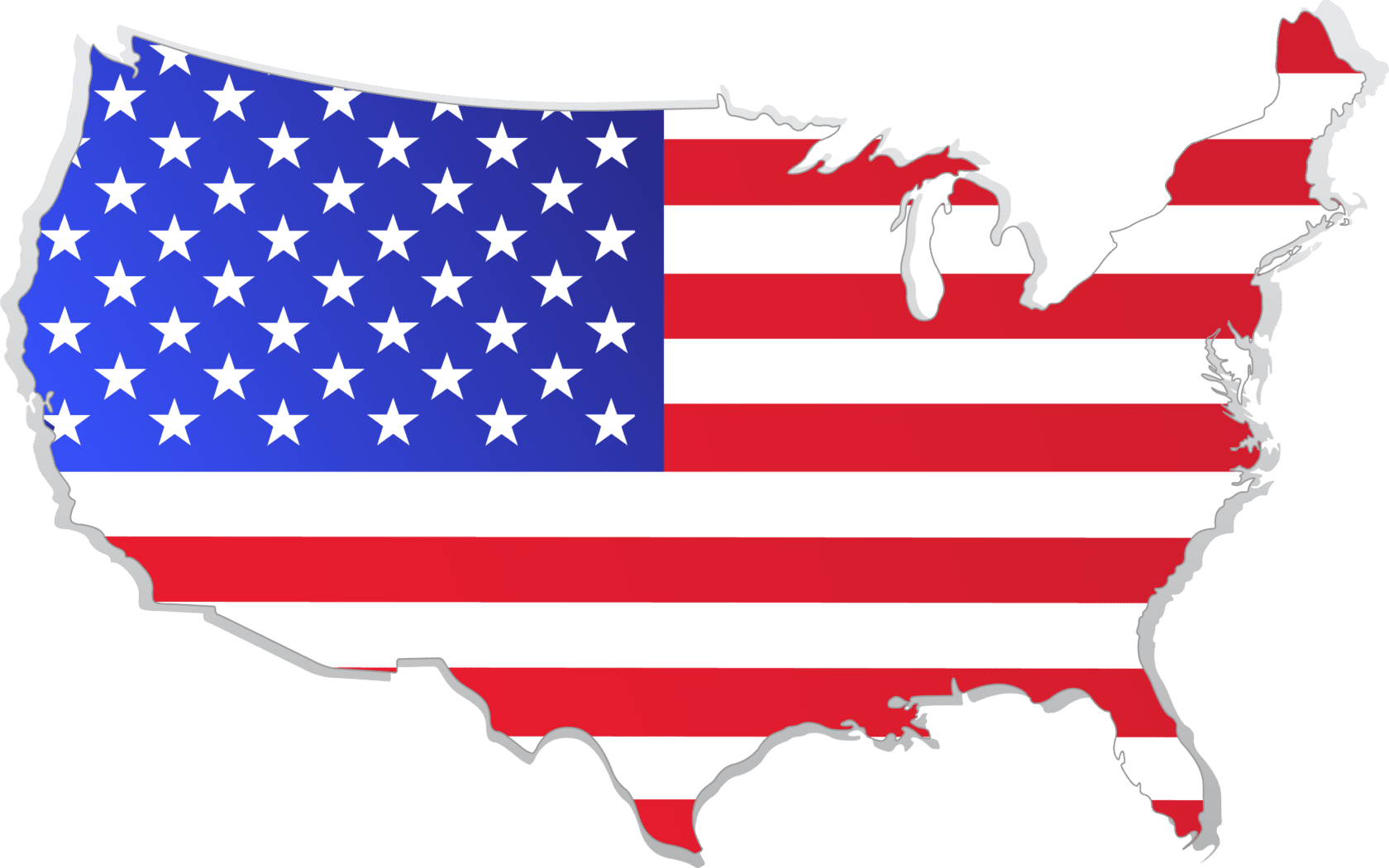 usa map with flag [Converted]